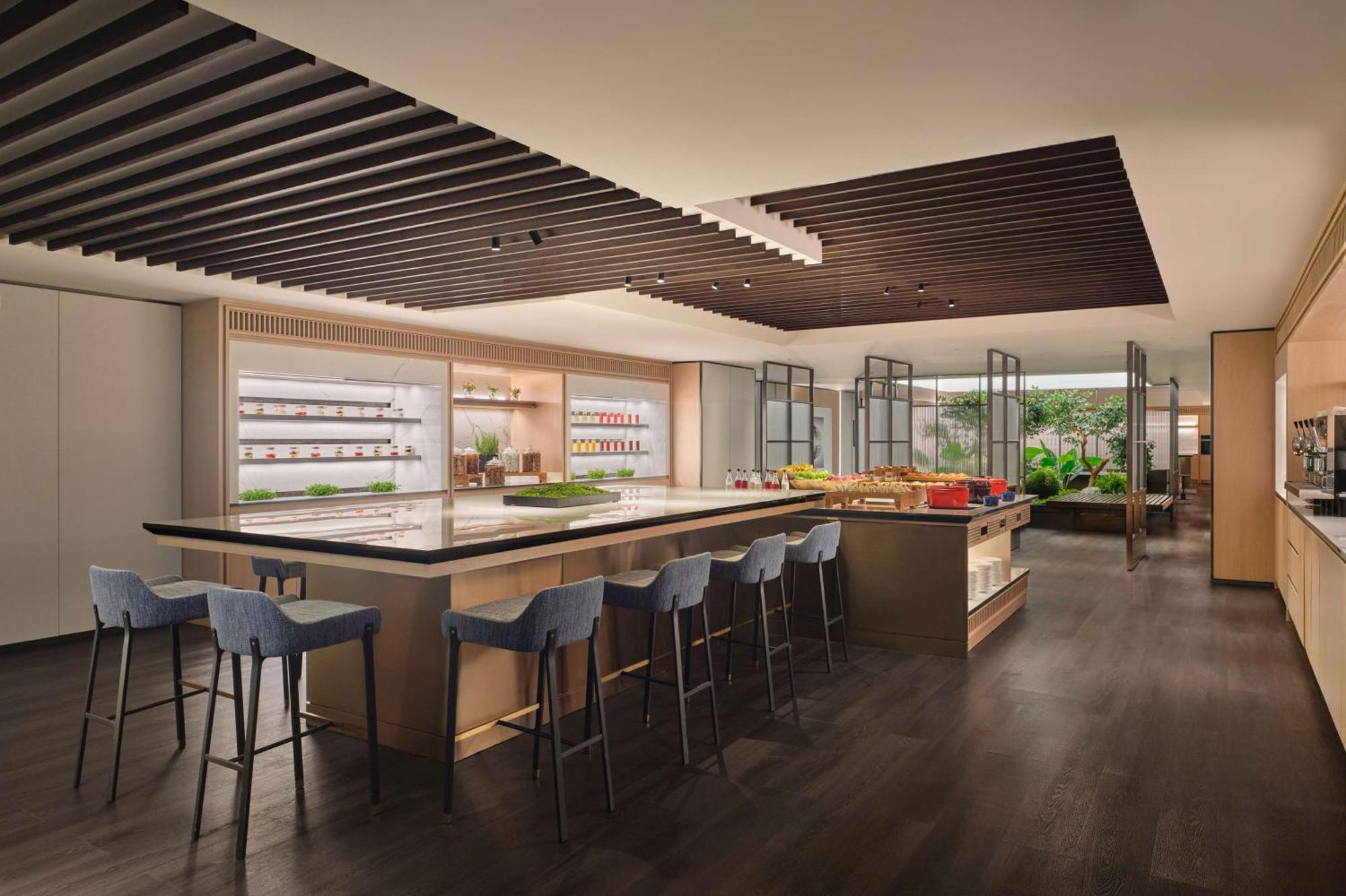 ฮิลตัน สิงคโปร์ ออร์ชาร์ด Hotel ภายนอก รูปภาพ The lounge at the airport