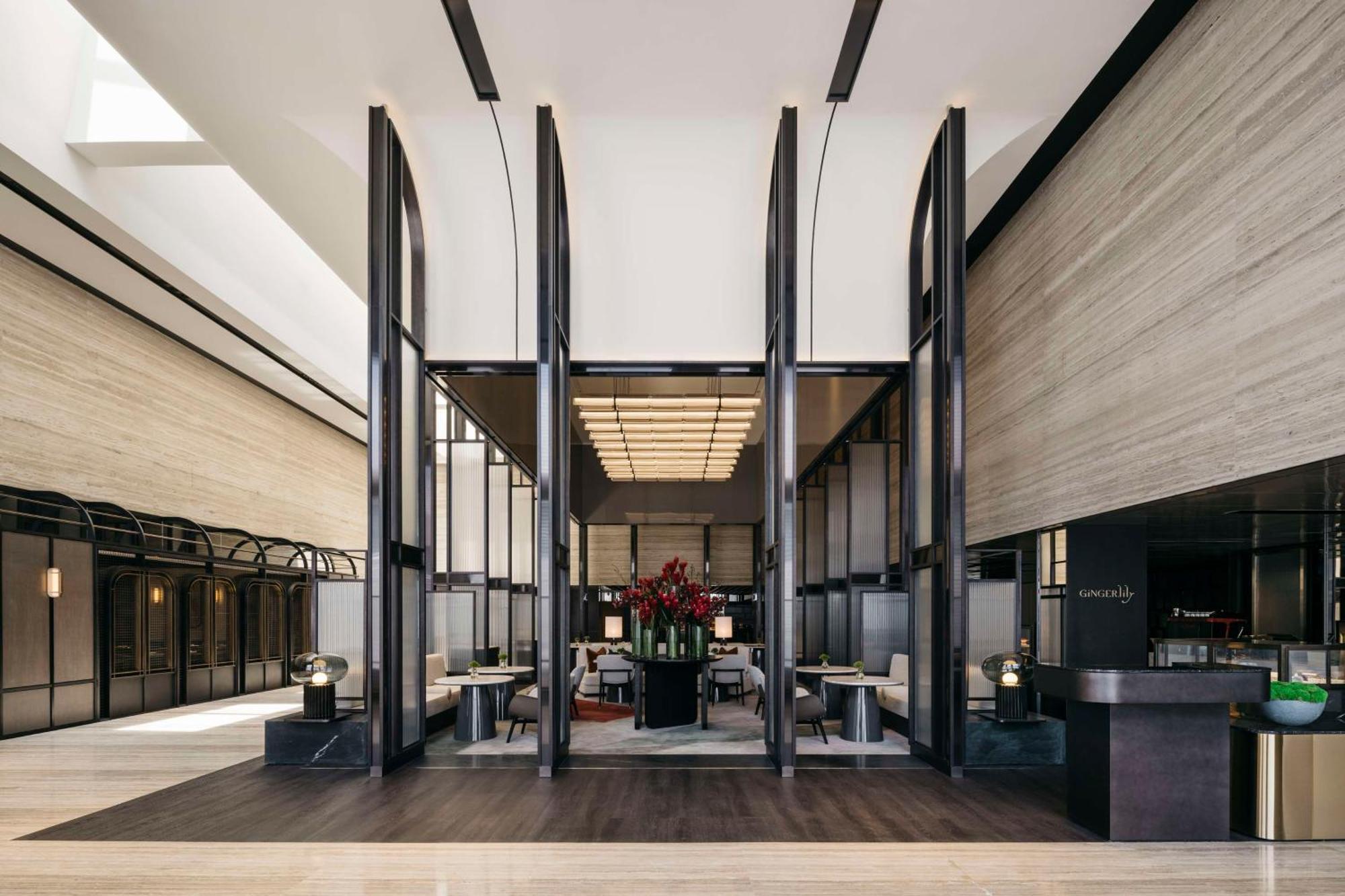 ฮิลตัน สิงคโปร์ ออร์ชาร์ด Hotel ภายนอก รูปภาพ The lobby of the hotel