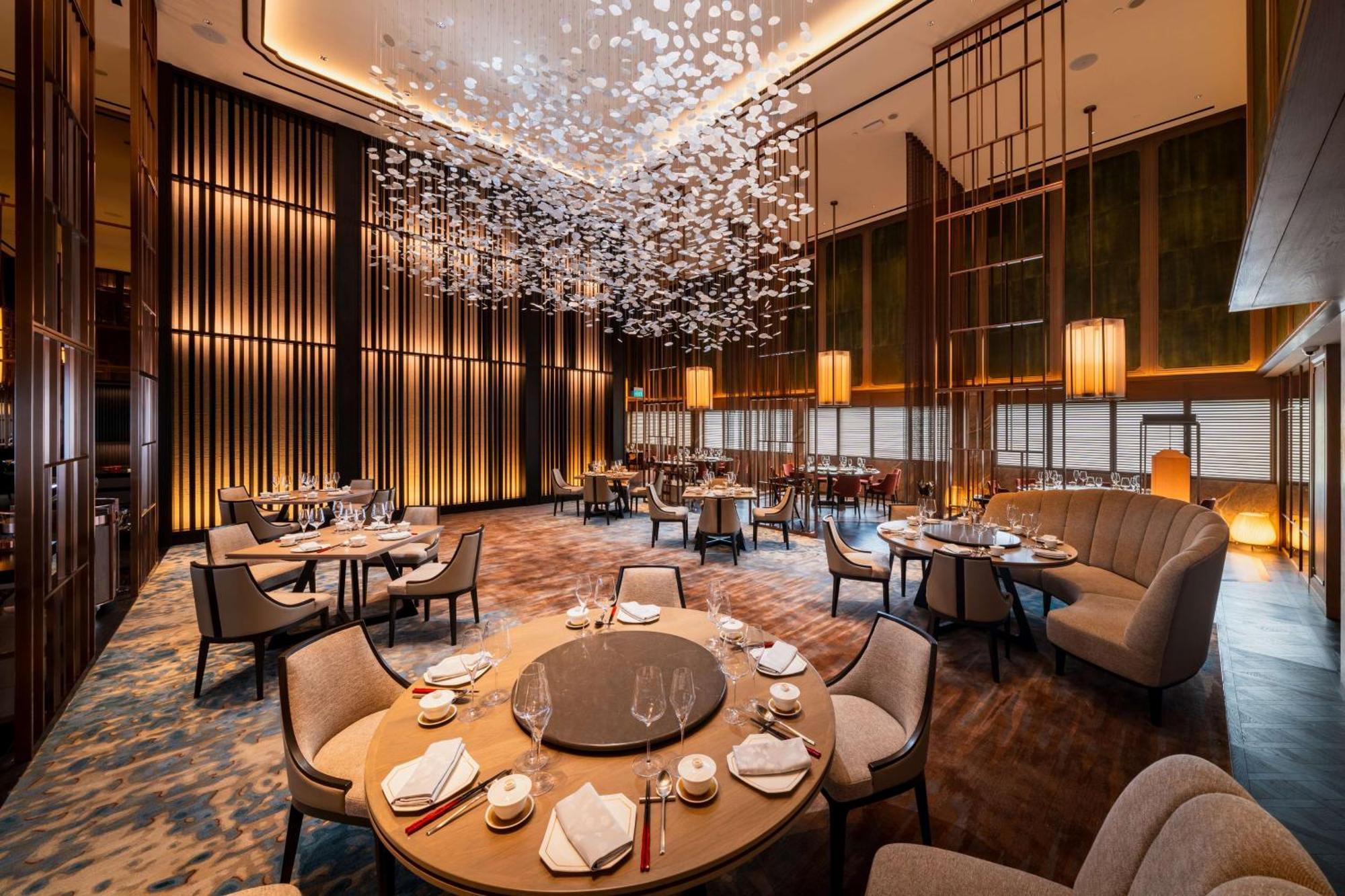 ฮิลตัน สิงคโปร์ ออร์ชาร์ด Hotel ภายนอก รูปภาพ The interior of the restaurant